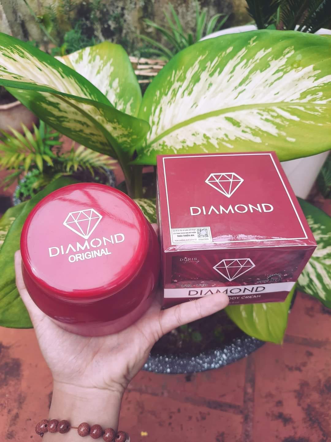 Kem Body Nano Phấn Tươi Diamond White
