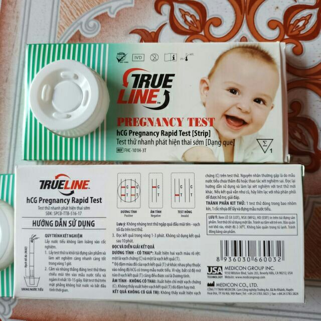 COMBO 5 Que Thử Thai Chính xác Trueline