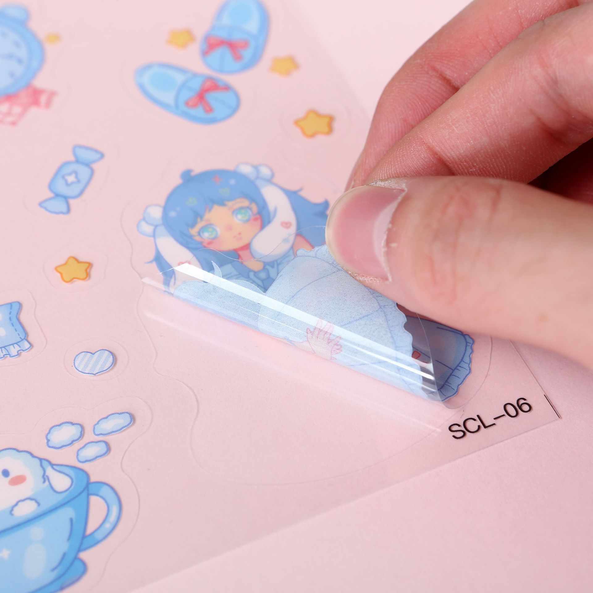 Set Sticker Biuty Dễ Thương Làm Đẹp