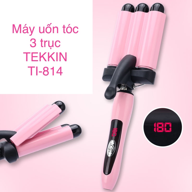 Máy uốn tóc lượn sóng 3 trục TEKKIN TI-814