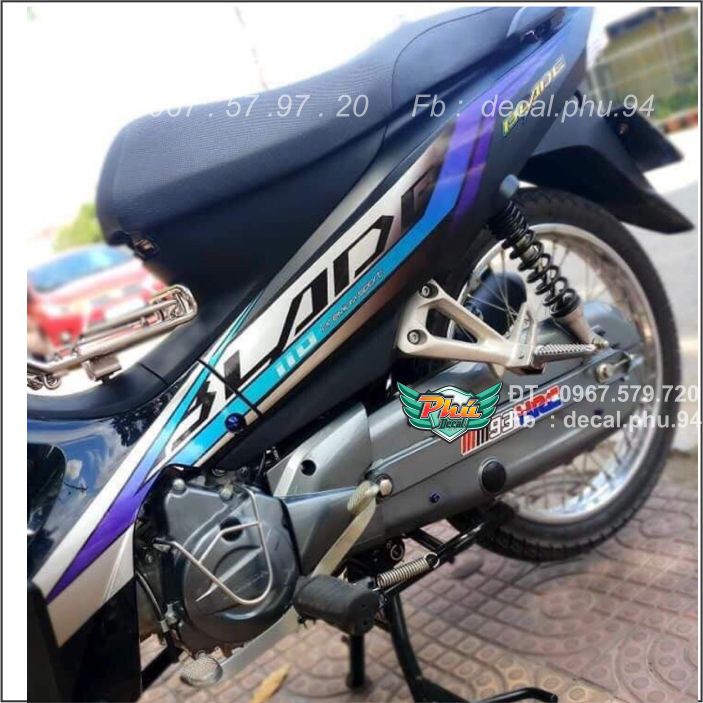 Tem rời Blade đen tím 1 (X)