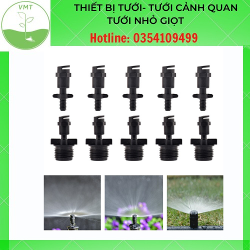 10 Béc phun nước tưới cây góc 180 độ