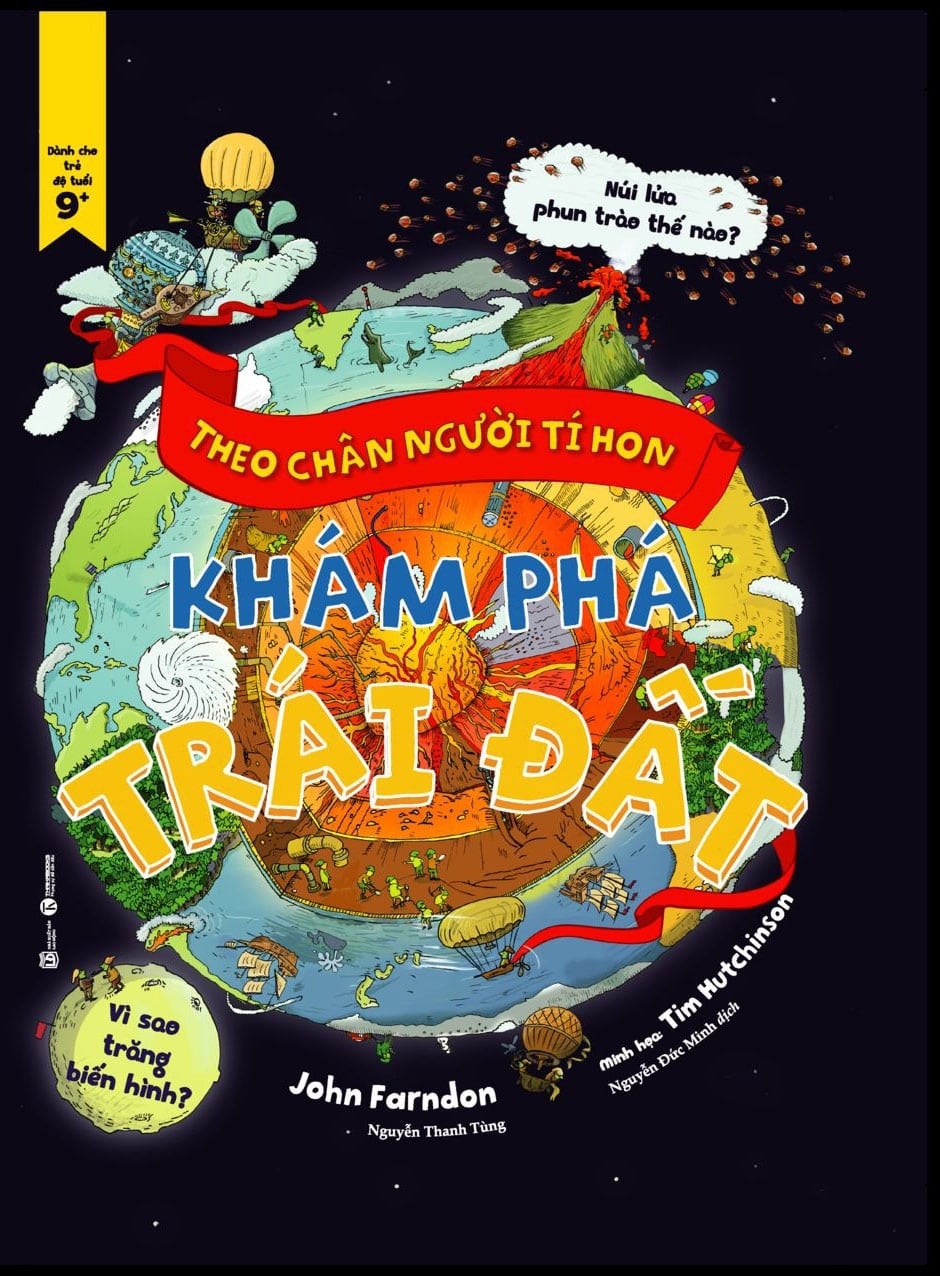 Sách - Theo chân người tí hon – Khám phá Trái đất