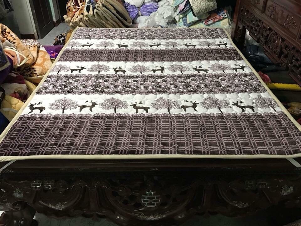 THẢM NỈ NHUNG TRẢI GIƯỜNG SIÊU ẤM