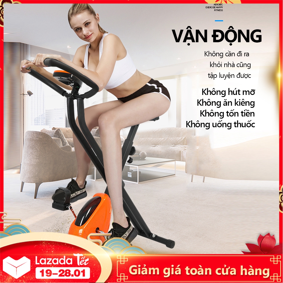 >> SO SÁNH GIÁ MÁY TẬP GYM NỮ | Shopee Lazada Sendo Tiki 72 Máy đạp bước máy tập gym có thể gấp gọn dụng cụ tập thể hình nam nữ tại nhà Keep Going Max