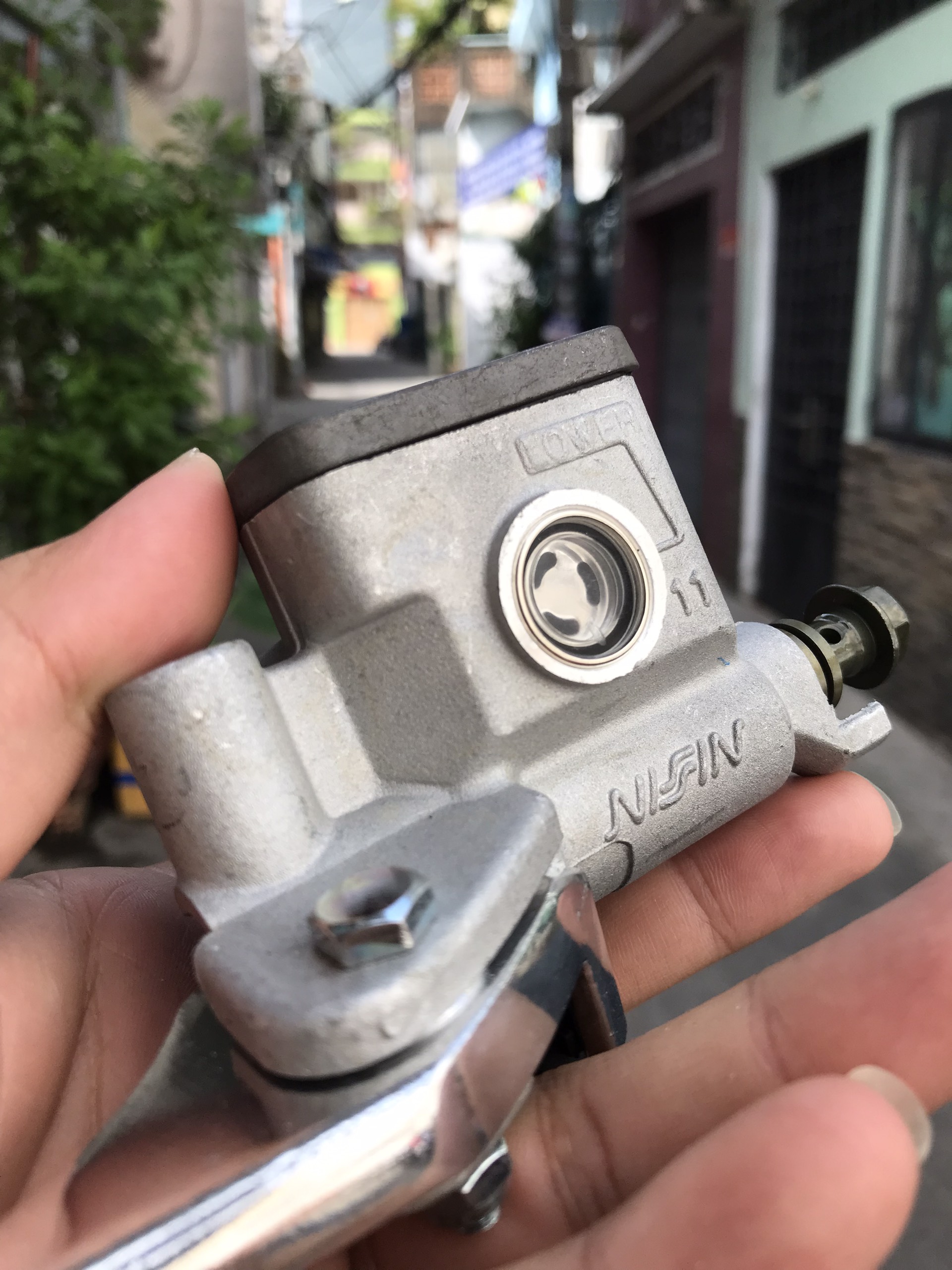 Tay thắng Wave S110, Tay thắng dầu Wave S110