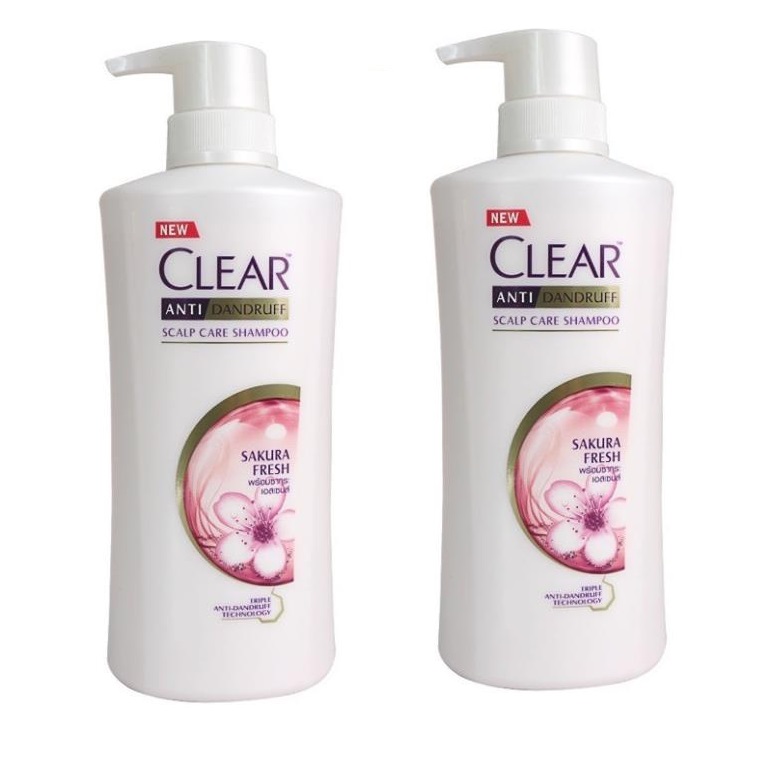 [HCM] Dầu gội clear Thái Lan  Mẫu Mới Chai 435ml/450ml/480ml
