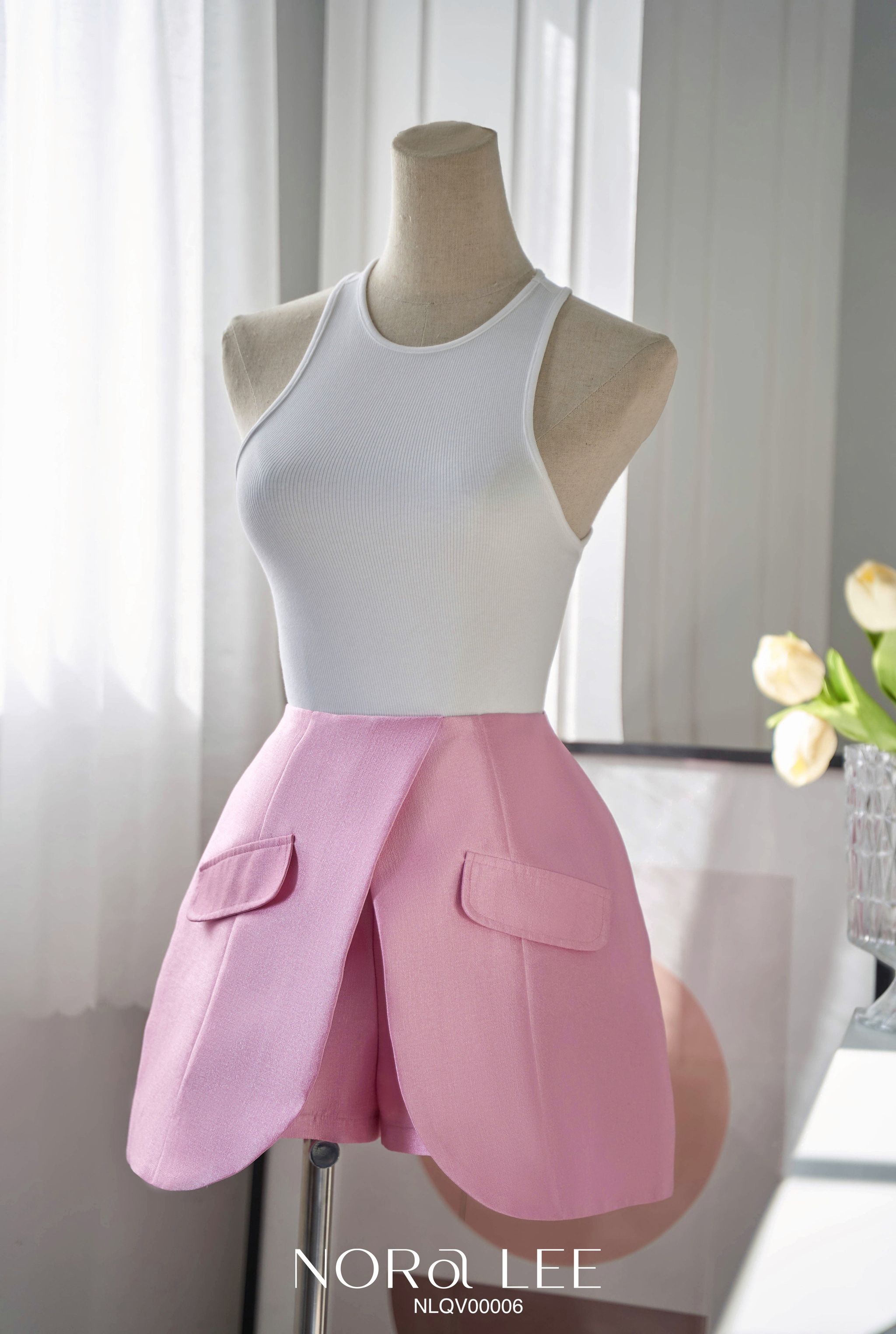 NORALEE - Quần váy xẻ tà Molly Skort -
