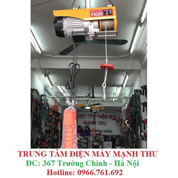 Máy tời điện 500kg