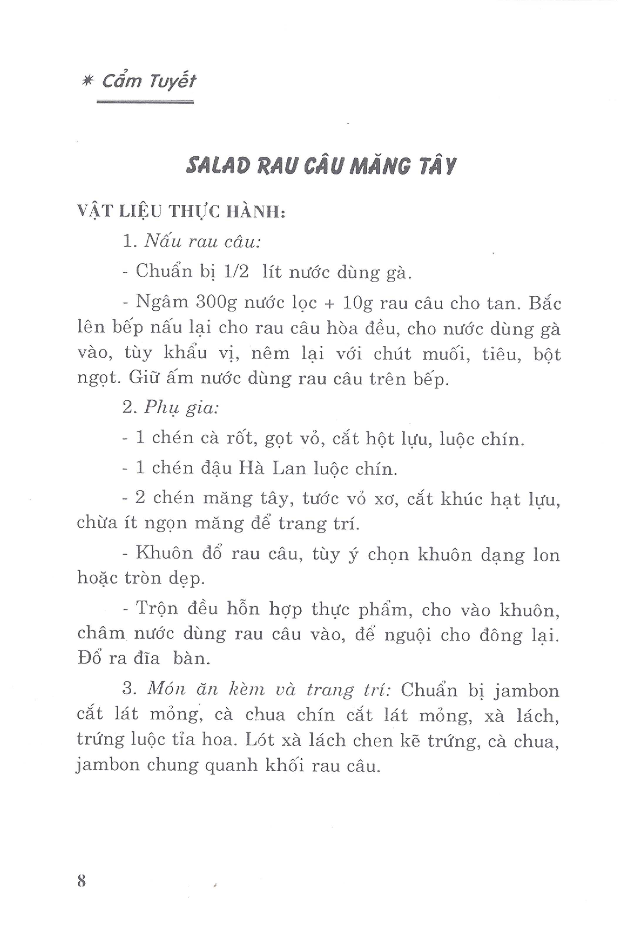 Gỏi, Salad Và Các Món Khai Vị
