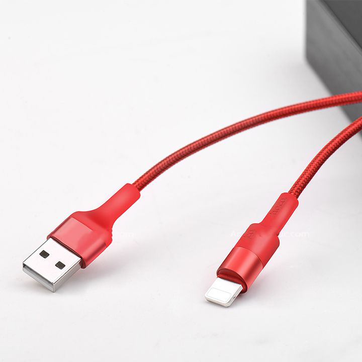 Cáp sạc đa năng Lightning - Micro - Type C Hoco X26 dài 1M siêu bền - Bảo hành 6 tháng
