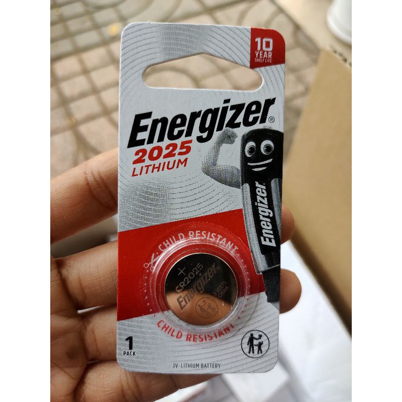 Pin CR2025 Energizer Lithium 3V (Vỉ 1 viên) Mẫu mới