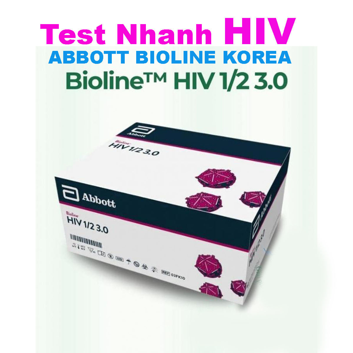 Test Nhanh HIV 1/2 ABBOTT BIOLINE Hàn Quốc