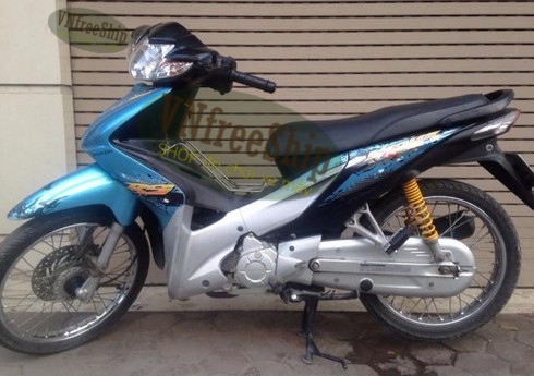 [MIỄN SHIP NHA BÀ CON] Bộ dàn áo xe WAVE S110 - RS110  nhựa ABS nguyên sinh XANH NGỌC - có TẶNG BỘ TEM XE cao cấp.