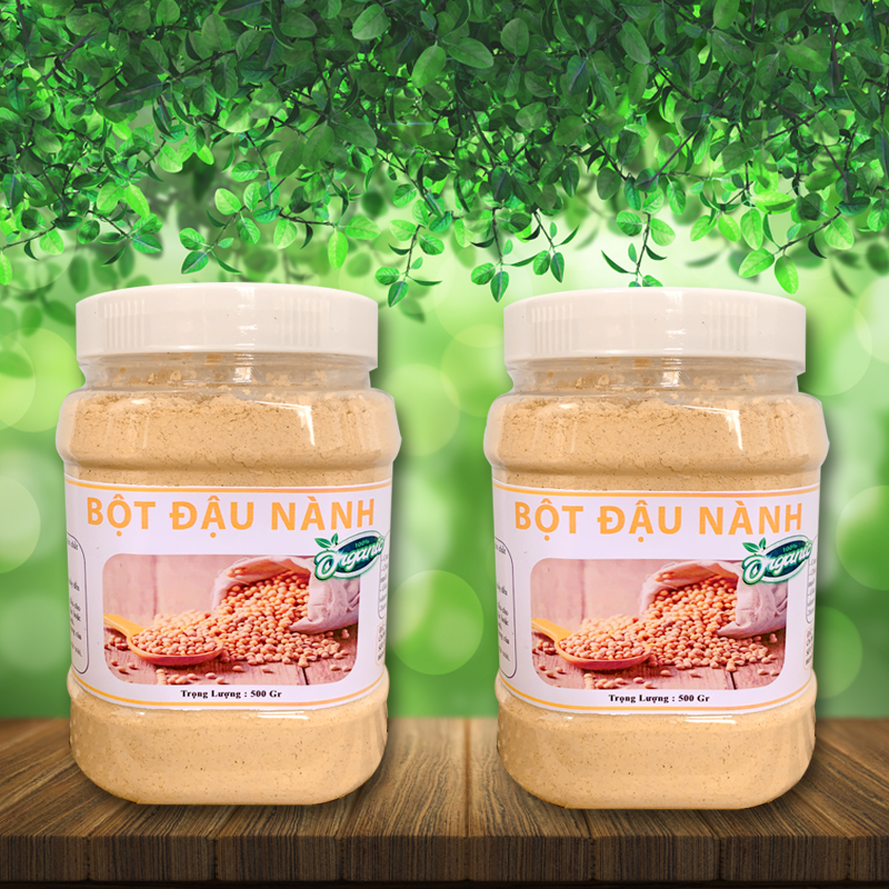 Bột Đậu Nành Nguyên Chất 500gr Rang Thủ Công