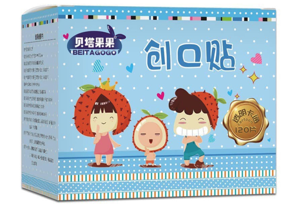 Combo 100 miếng dán băng keo cá nhân hoạt hình