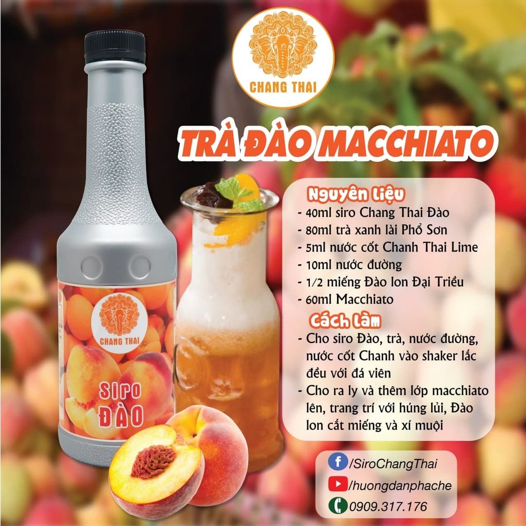 SIRO CHANG THAI ĐÀO 1000ML