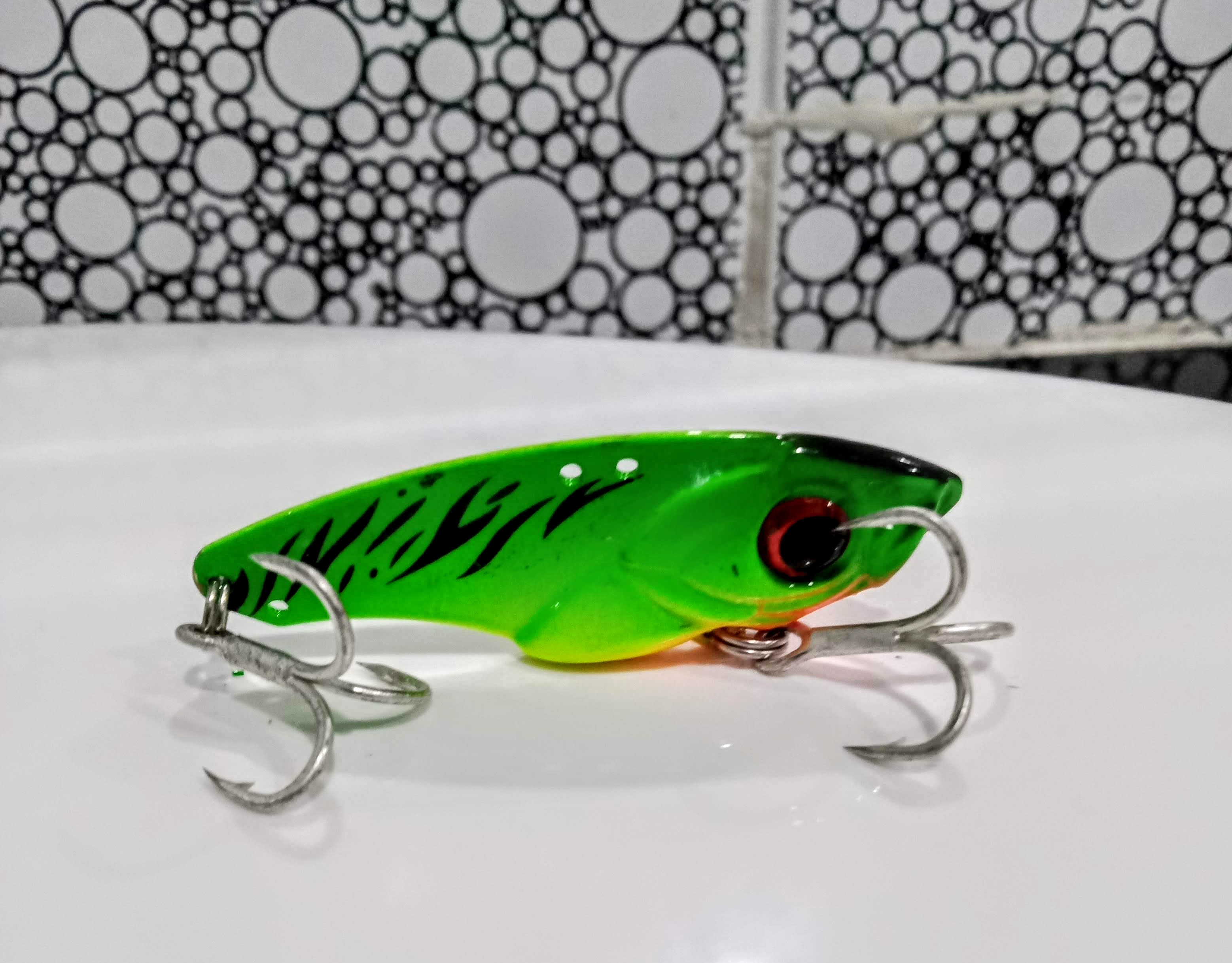[HCM]Mồi lure cá sắt R45 10g là mồi câu chìm có action rung lắc chuyên câu cá lóc chẽm cá chuối cá quả cá chim ở hồ tự nhiên và hồ dịch giải trí.