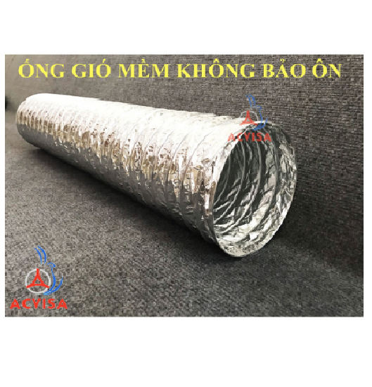 Ống Gió Mềm Không Bảo Ôn  ( 2 Mét ) Phi 200