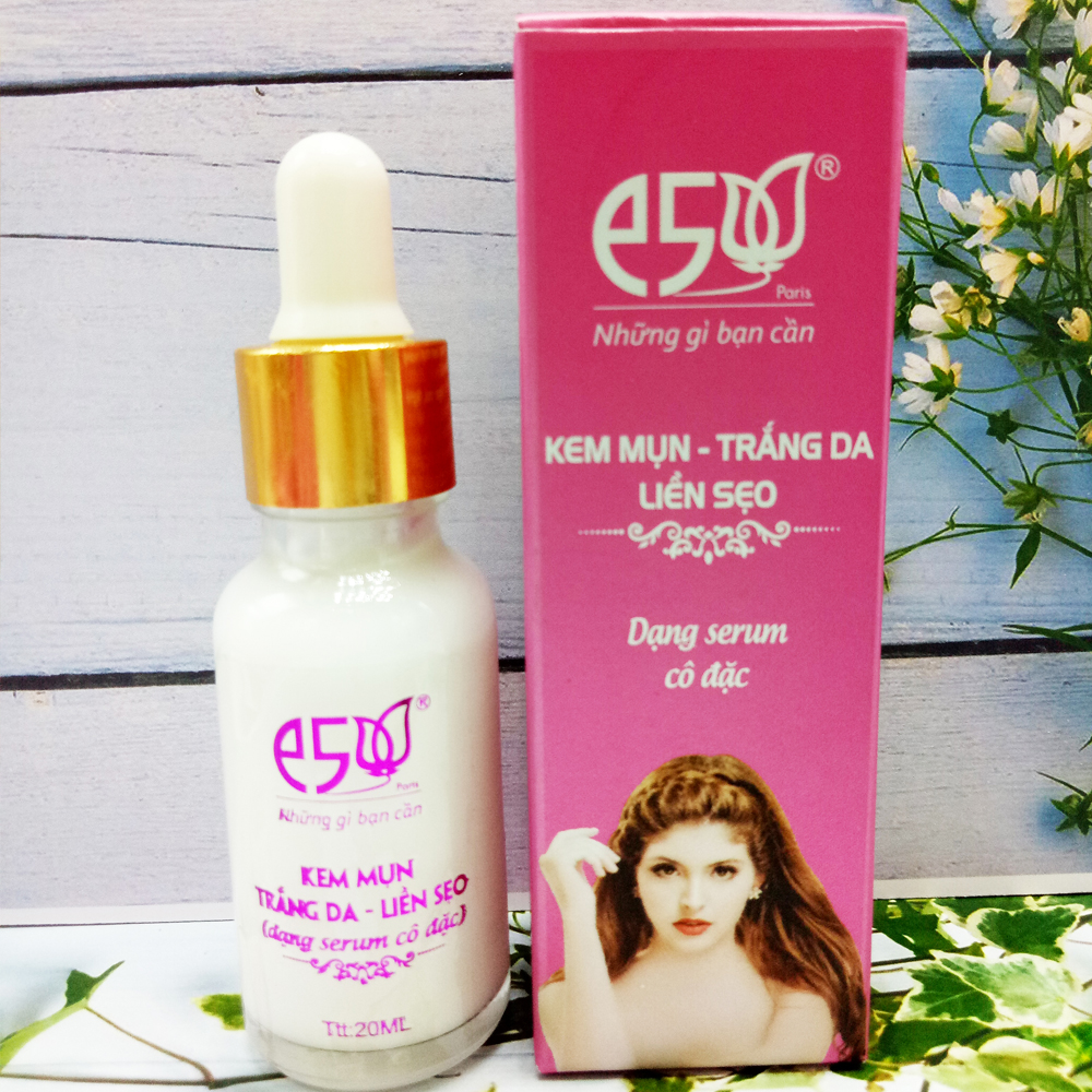 Serum Mụn Trắng Da Liền Sẹo