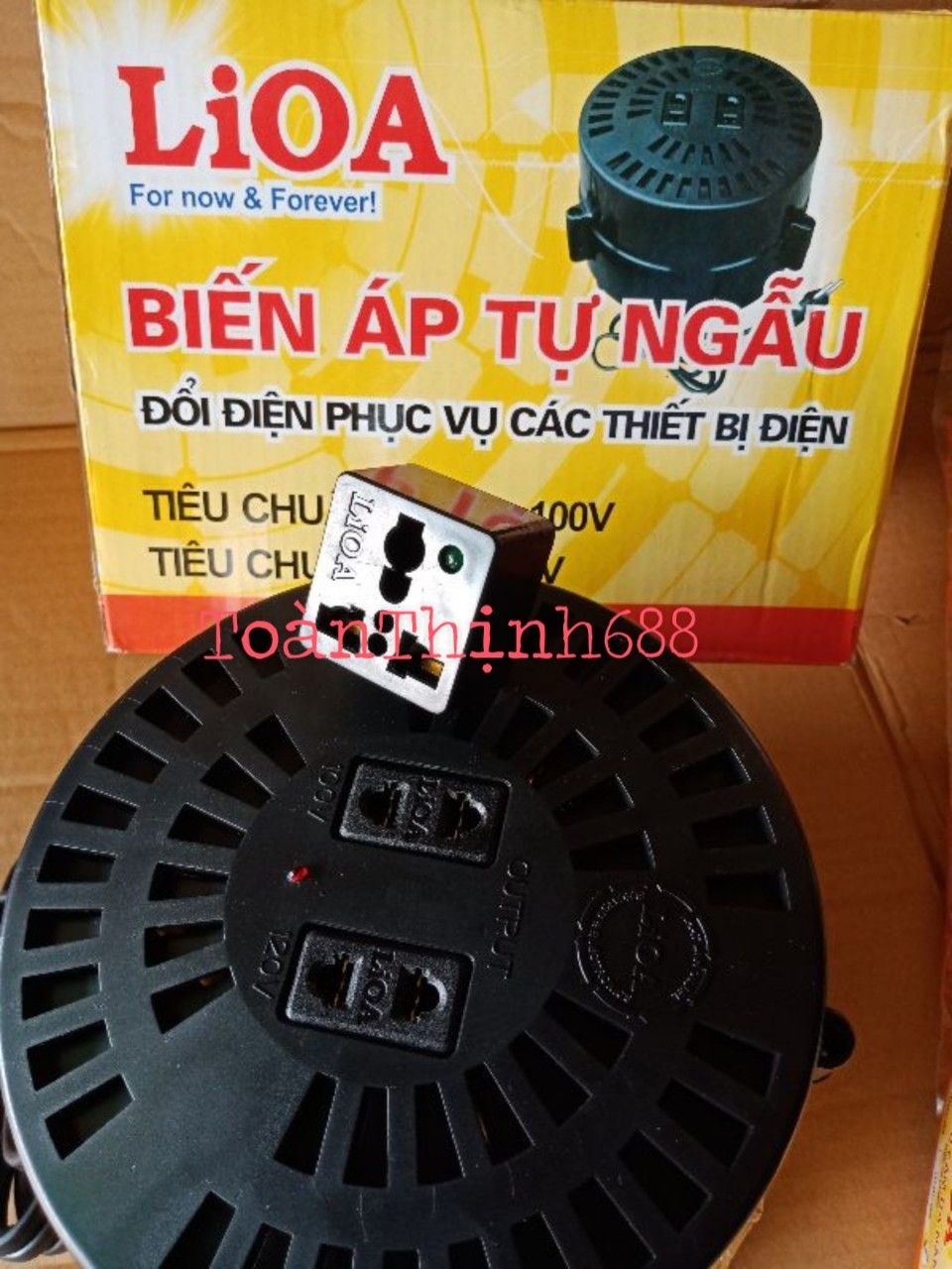 [HCM]Biến áp đổi nguồn 1200VA - 1000VA Lioa