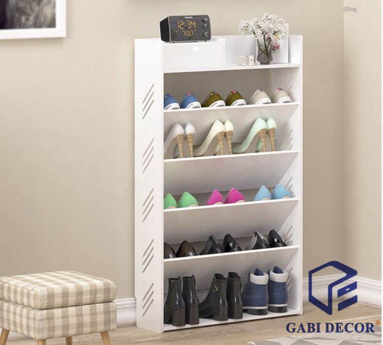 Kệ để giày chéo nhiều tầng