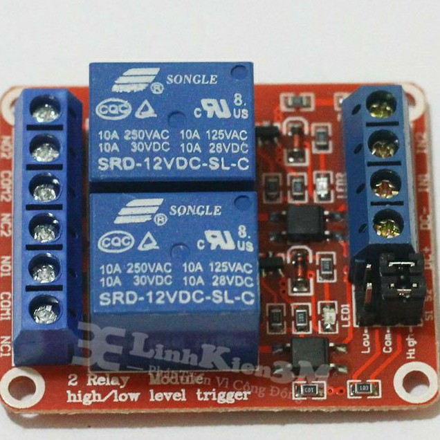 Module Relay 1/2/4 Kênh 5V /12v có opto cách ly