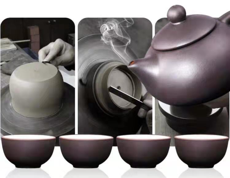 [HCM]SET 9 HỦ THIẾT QUAM ÂM + KÈM TÁCH