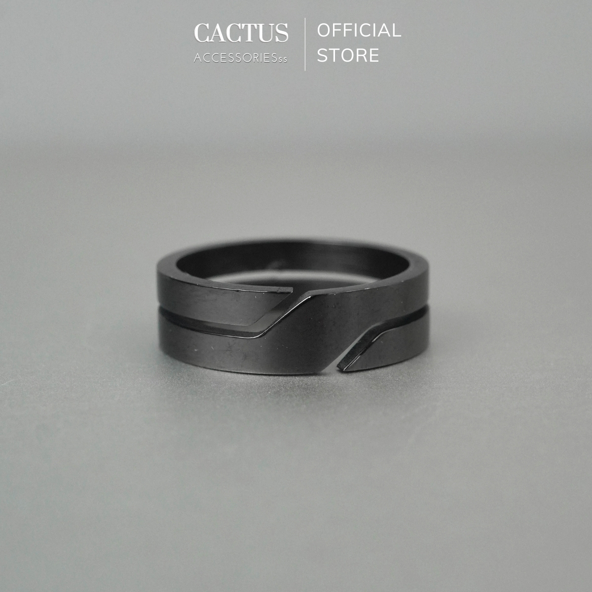Nhẫn Basic thép titan nam nữ kiểu dáng unisex - Cactus Accessoriesss