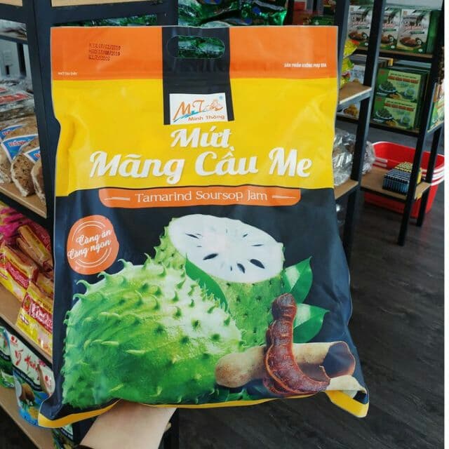 KẸO MỨT MÃNG CẦU ME - gói 1kg
