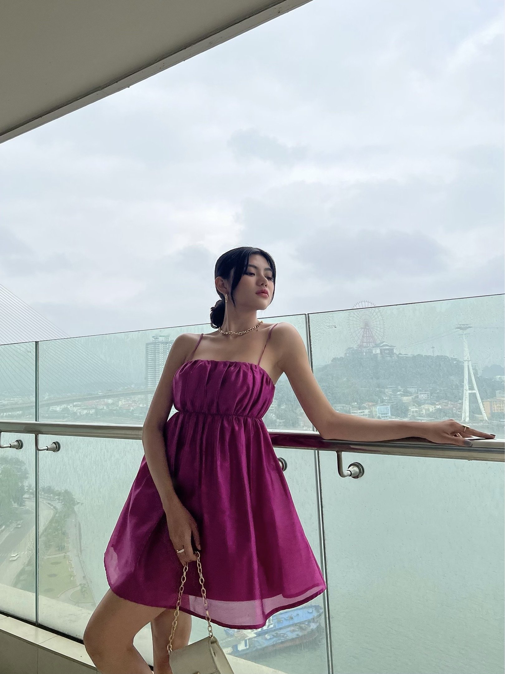 Đầm 2 dây JELLY MINI DRESS - D0001