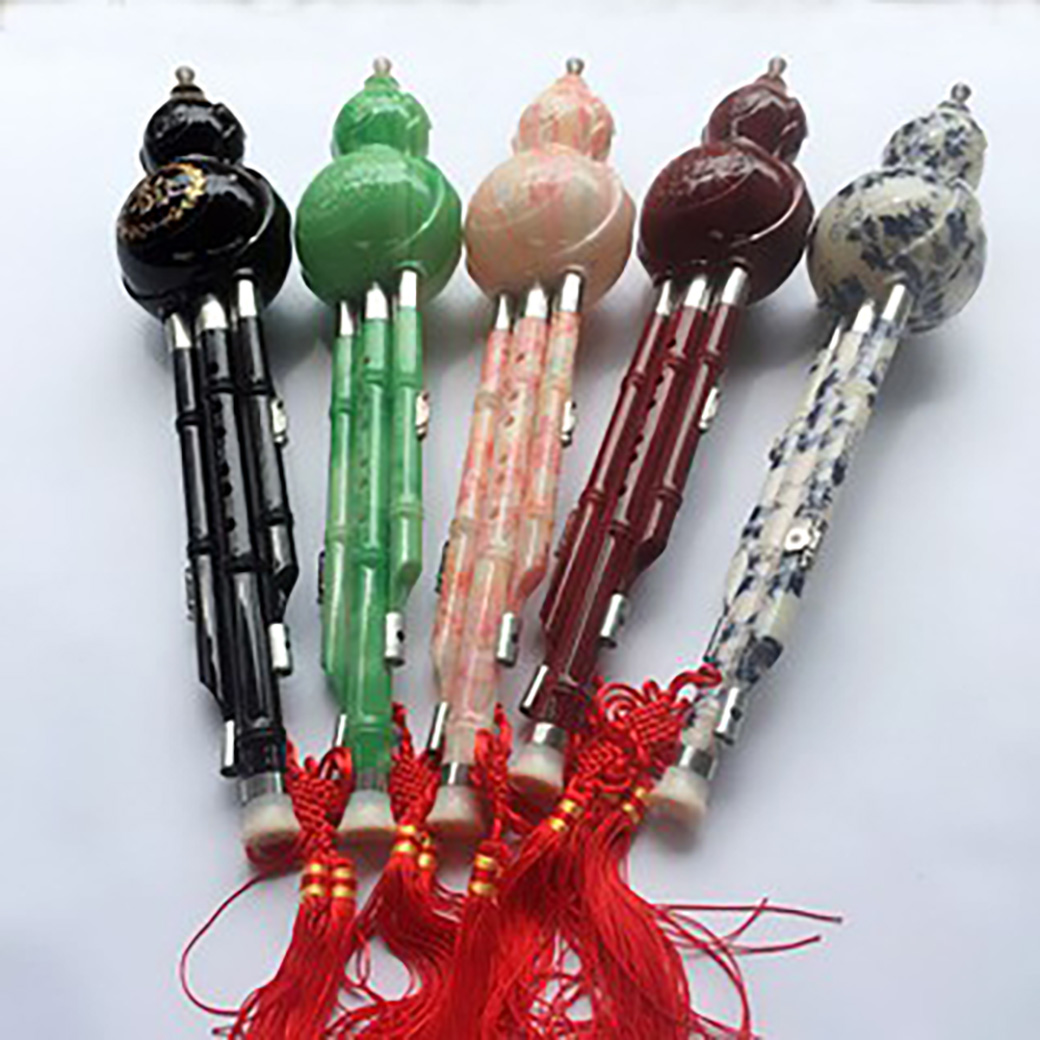 Oval smooth gem flute