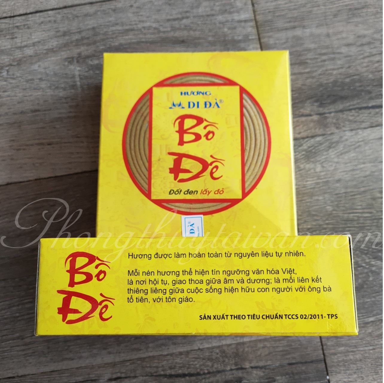 Nhang vòng 1 ngày bồ đề 10 vòng/hộp24h không độc hại) trầm bắc