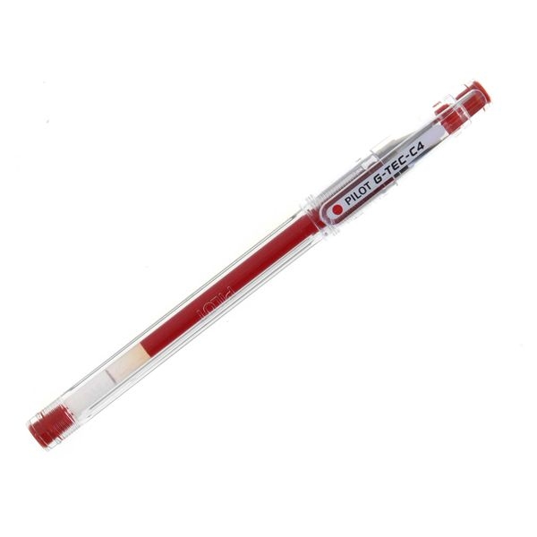 Bút Gel Pilot G-Tec 0.4mm BL-GC4-R - Mực Đỏ