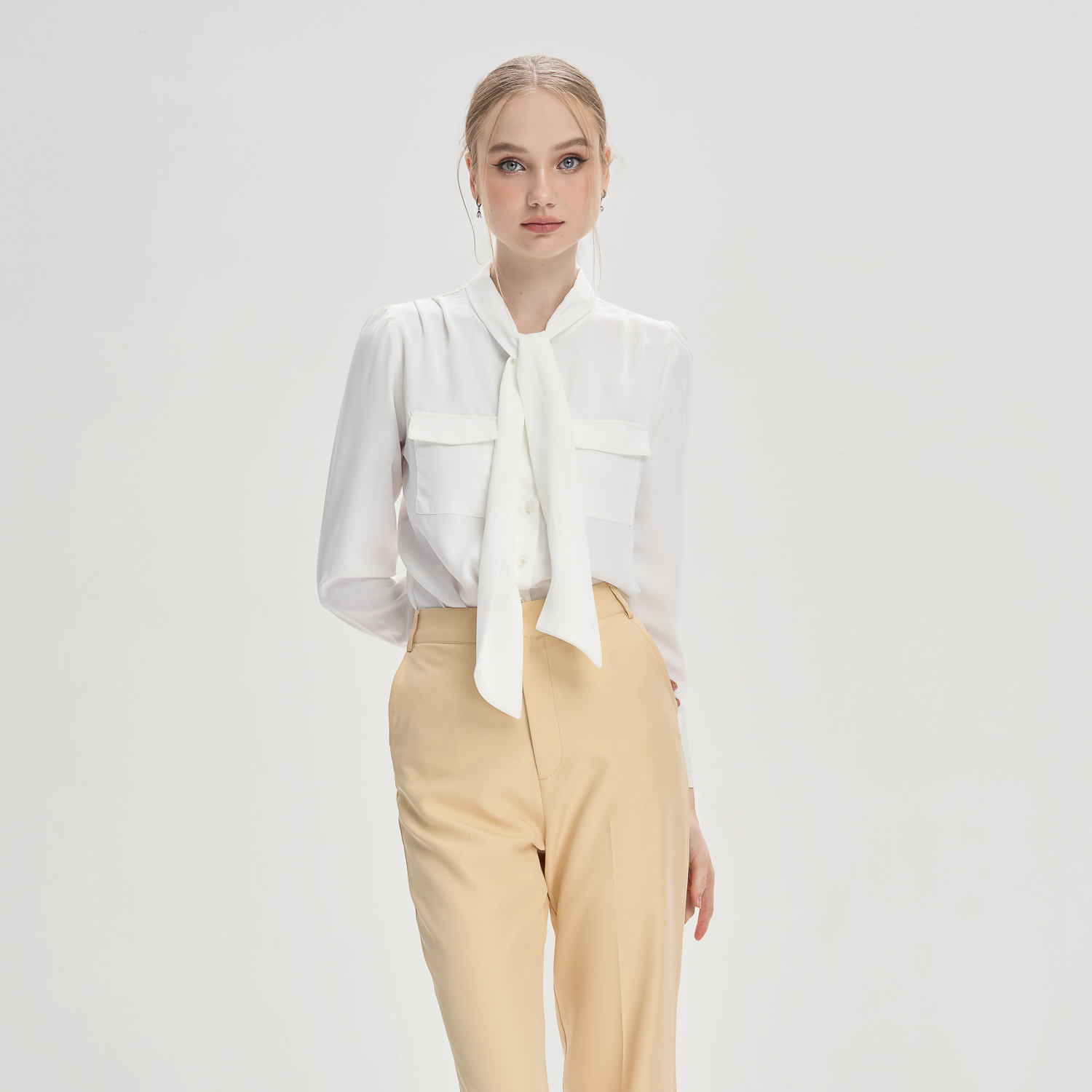 Quần dài ống đứng cotton lạnh Maybi