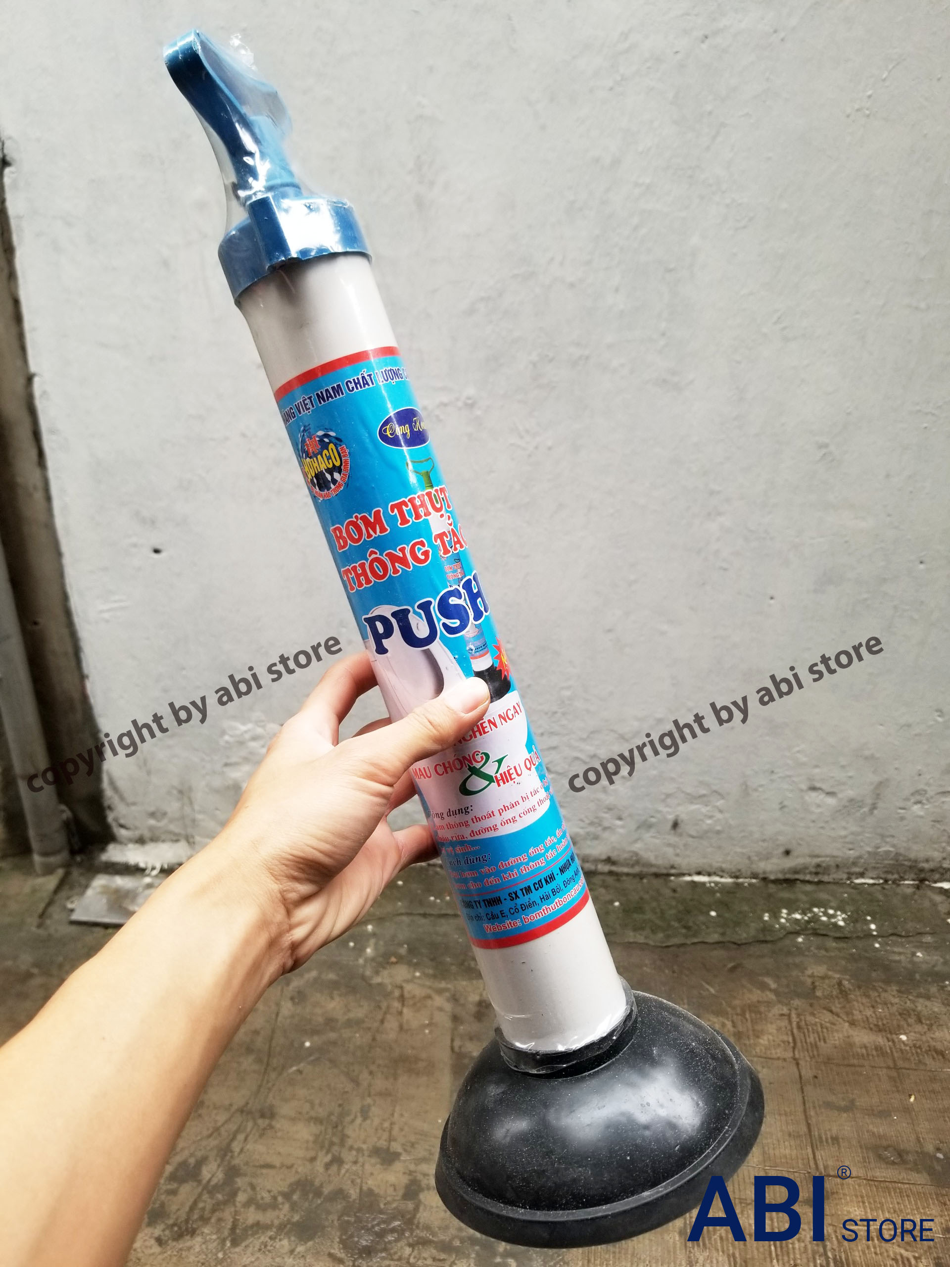 Cây thụt bồn cầu cao cấp bơm thụt thông tắc bồn cầu cao su ống thụt bồn cầu hiệu quả nhanh