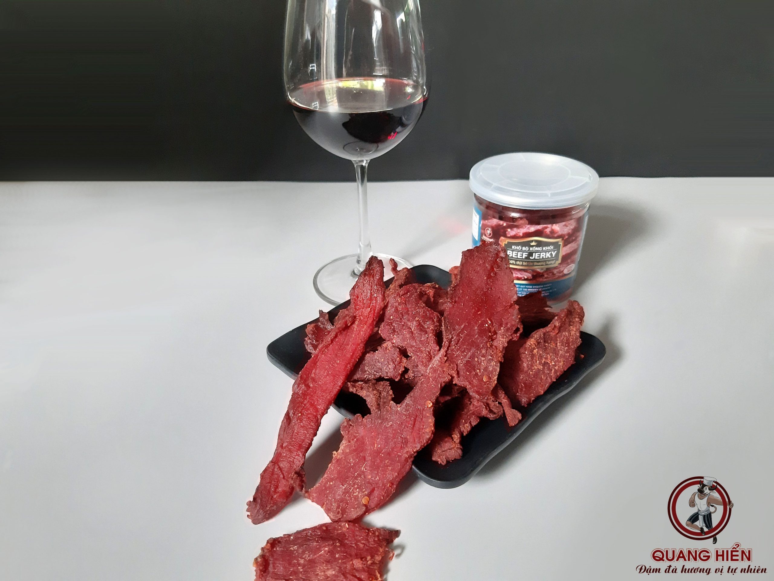 Beef Jerky Khô bò xông khói (Beef jerky dried beef bacon)