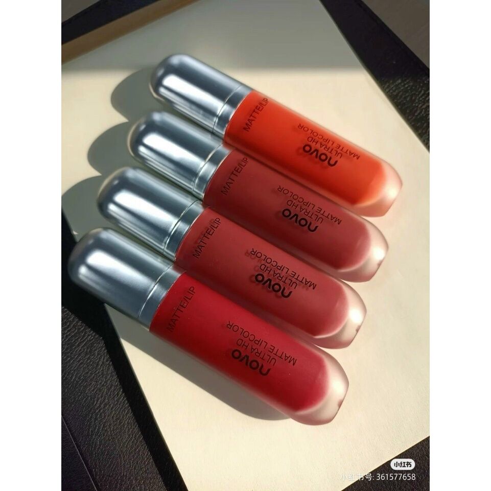 Novo Matte Cream Lipstick Is Rich and Full.