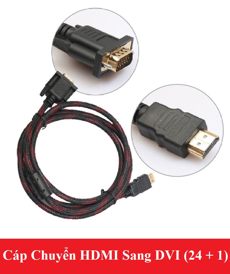 Cáp chuyển đổi HDMI sang DVI 1,5m