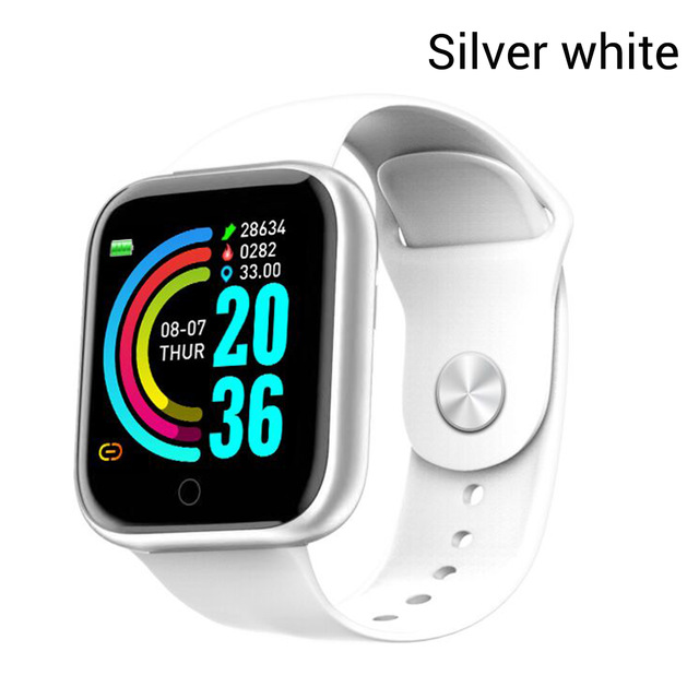 Đồng Hồ Thông Minh Y68 Thay Được Hình Nền, Đồng Hồ Thông Minh Kết Nối Bluetooth, Nhận Thông Báo, Tin Nhắn, Cuộc Gọi, Đồng Hồ Thông Minh Giá Rẻ Nam Nữ Đều Đeo Được, Bảo hành 6 Tháng