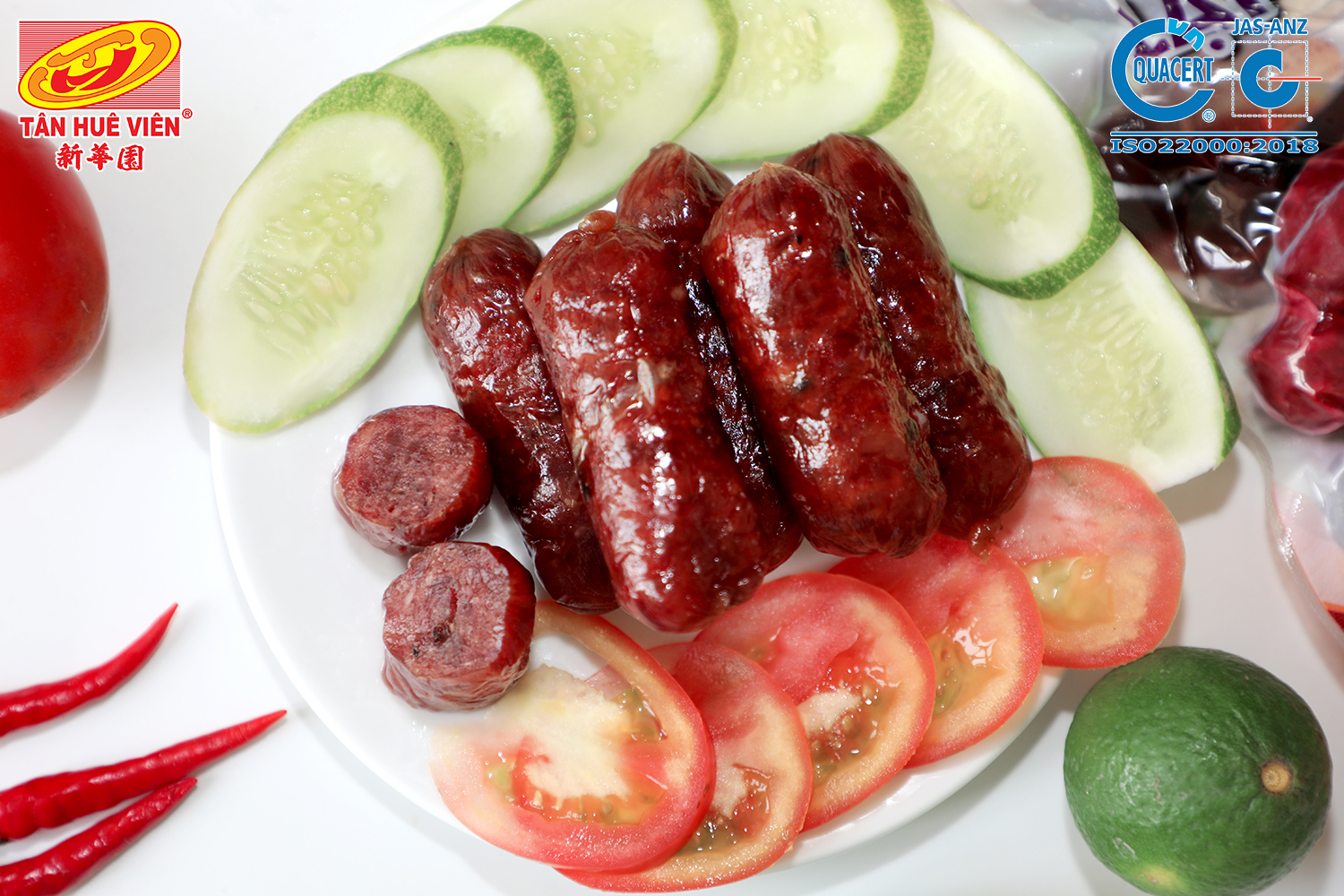 Lạp xưởng bò Tân Huê Viên