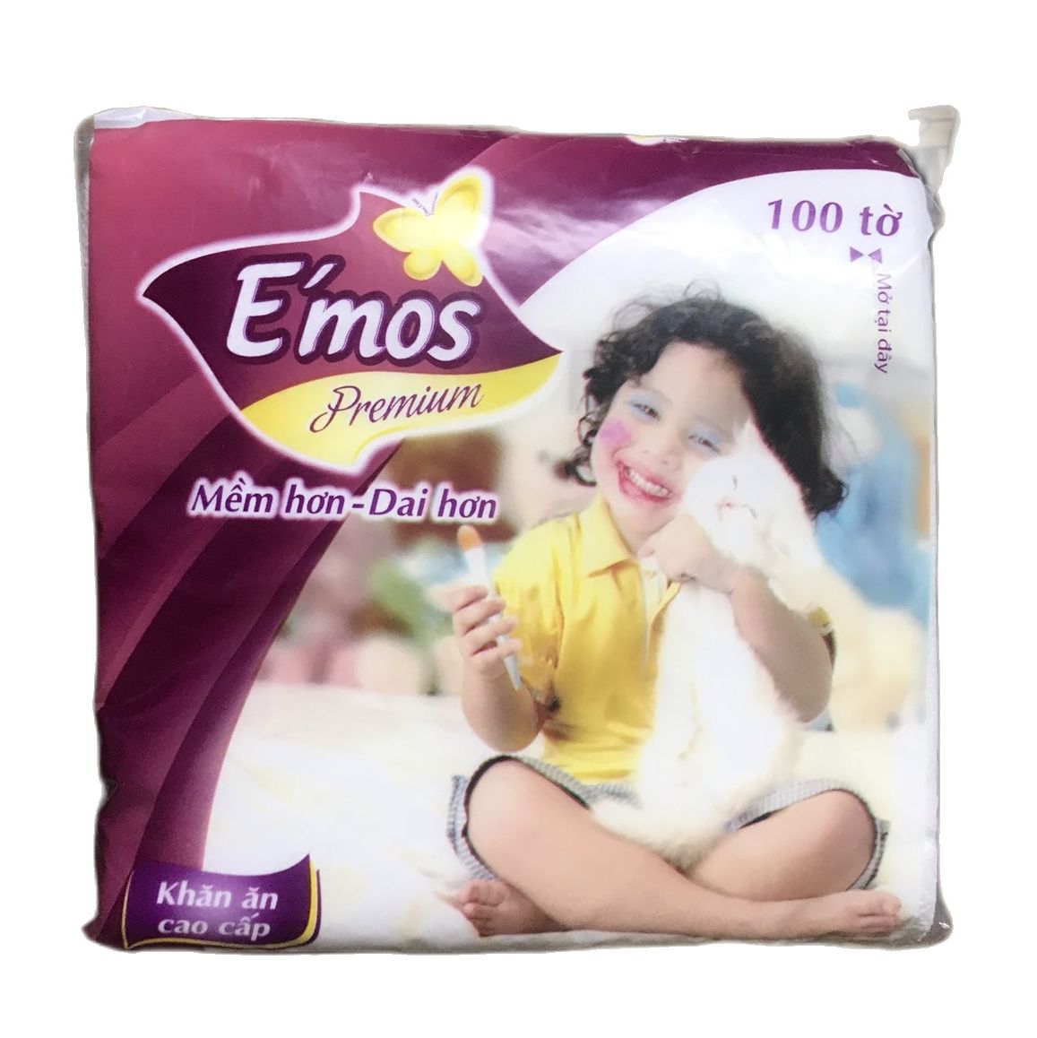 Combo 5 Gói Giấy vuông Emos 100 Tờ