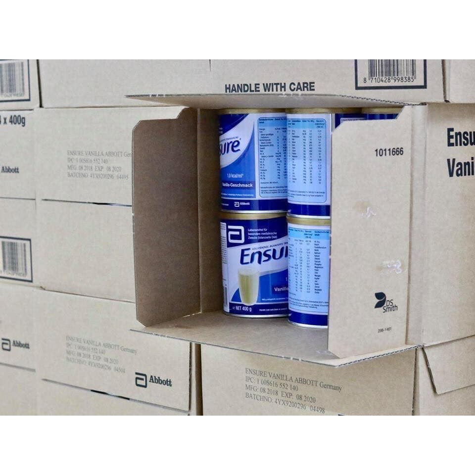 Hàng đủ Bill Sữa EnSure Đức, hộp 400g