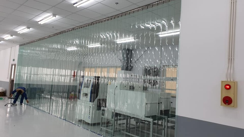 Rèm nhựa PVC 1.5mm ngăn lạnh, cách nhiêt, Ngăn bụi, Chống côn trùng