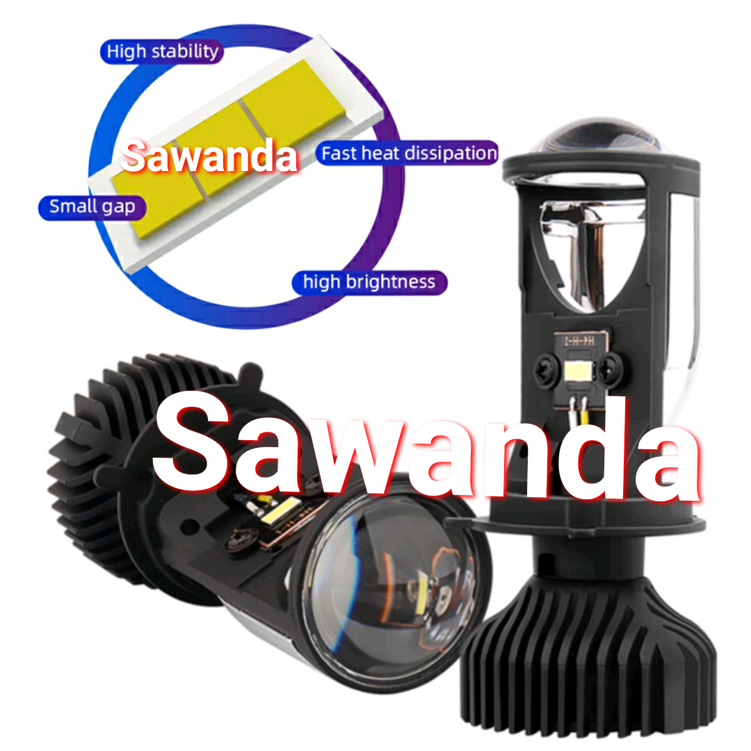 Đèn bi Led Mini Cải tiến 2022 chân H4 xe ÔTÔ Giá 1 bóng