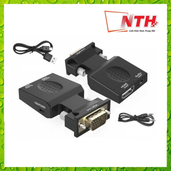 Bảng giá [HCM]Đầu chuyển VGA ra HDMI có audio cam kết hàng đúng mô tả chất lượng đảm bảo xin vui lòng inbox cho shop để được tư vấn thêm Phong Vũ