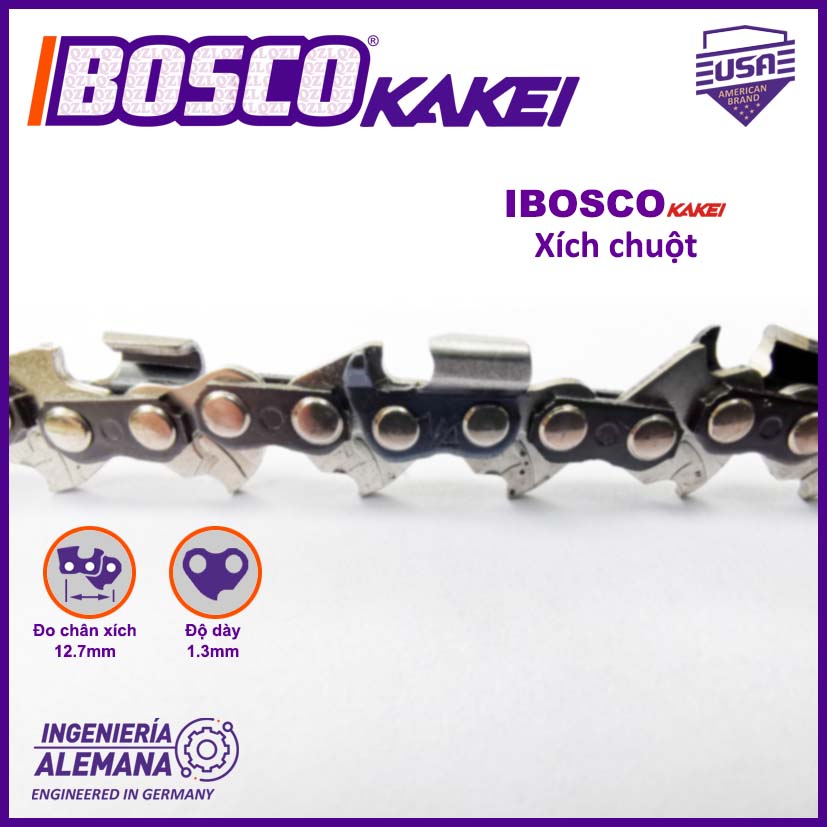 XÍCH CHUỘT BOSCO KAKEI ( dành cho các loại máy bãi)