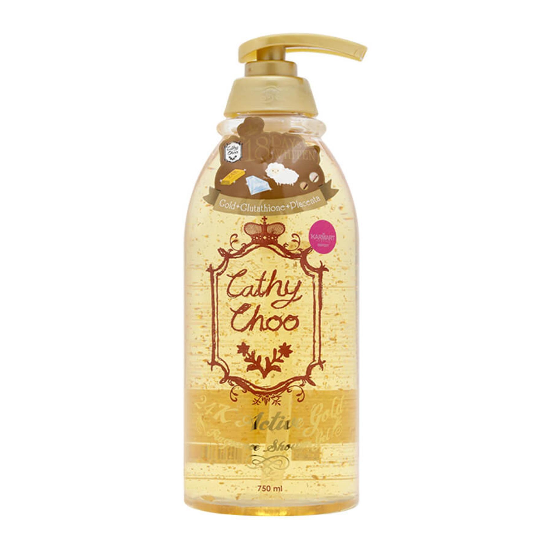 Sữa tắm trắng da cathy choo vàng 24k thái lan 750ml
