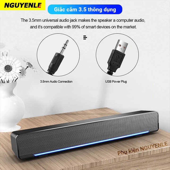 [HCM]Loa Vi Tính Siêu Trầm SADA V-196