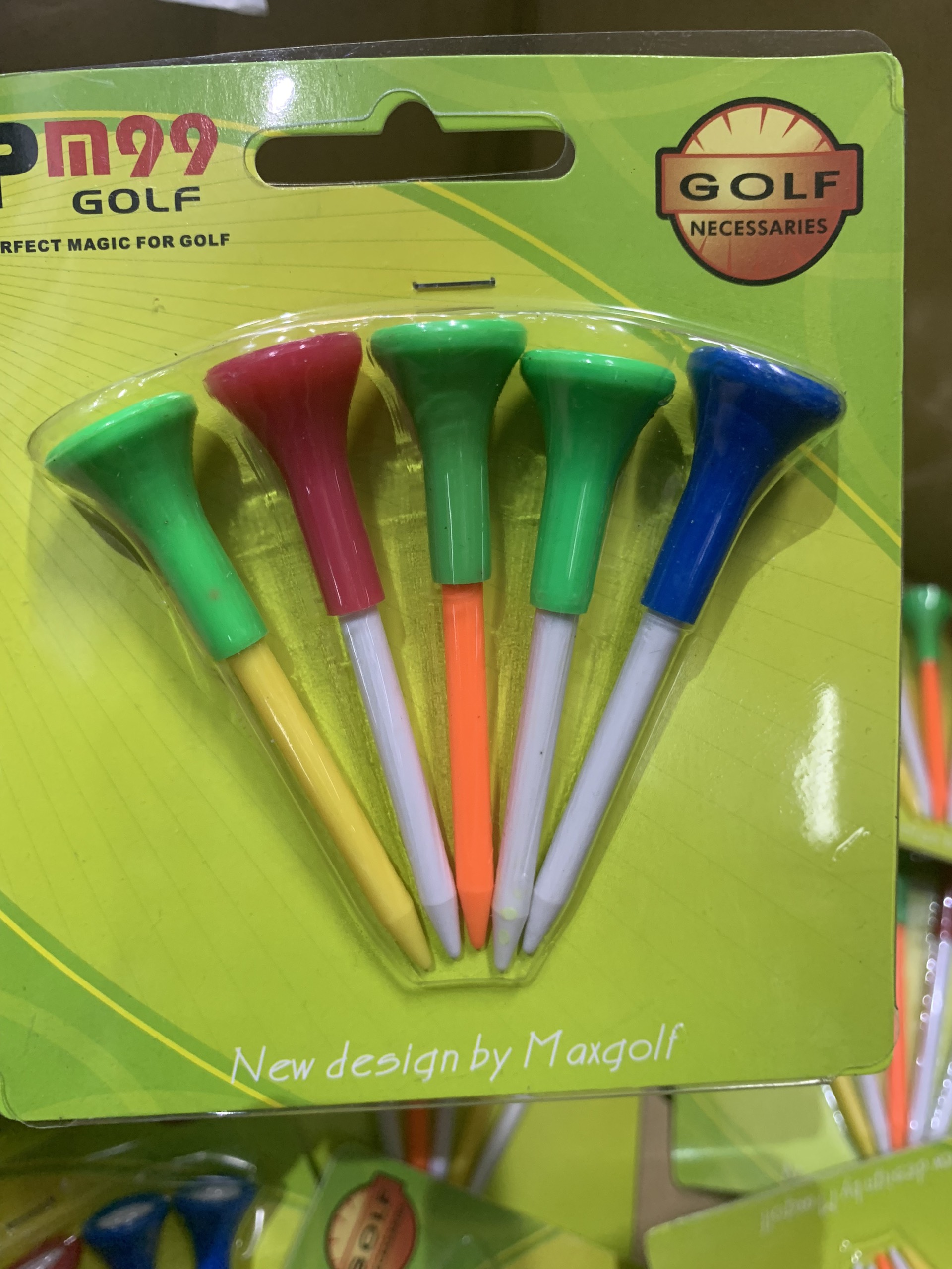 Tee golf nhựa dẻo bọc cao su PM99 ( Tee đặt bóng )